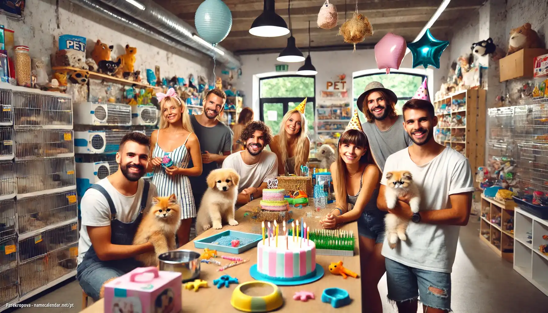 Celebração do dia do nome e nome - Perekropova