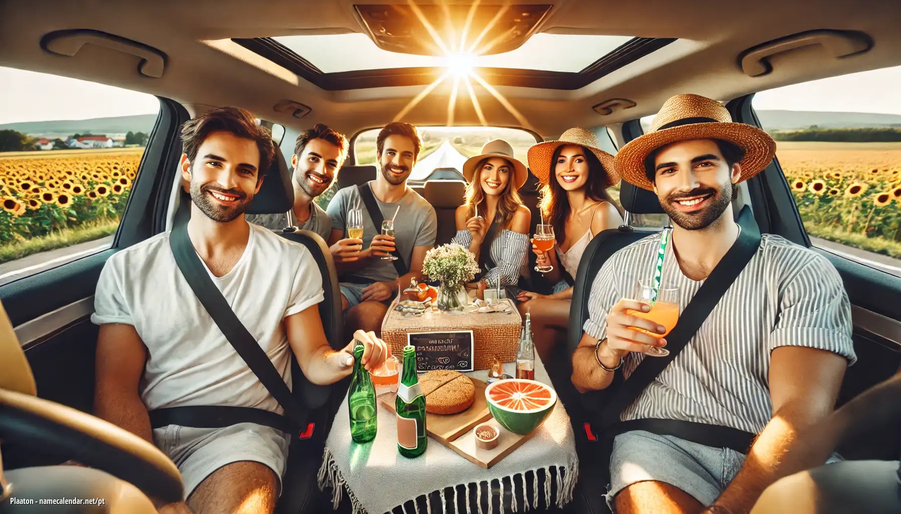 Celebração do dia do nome e nome - Plaaton