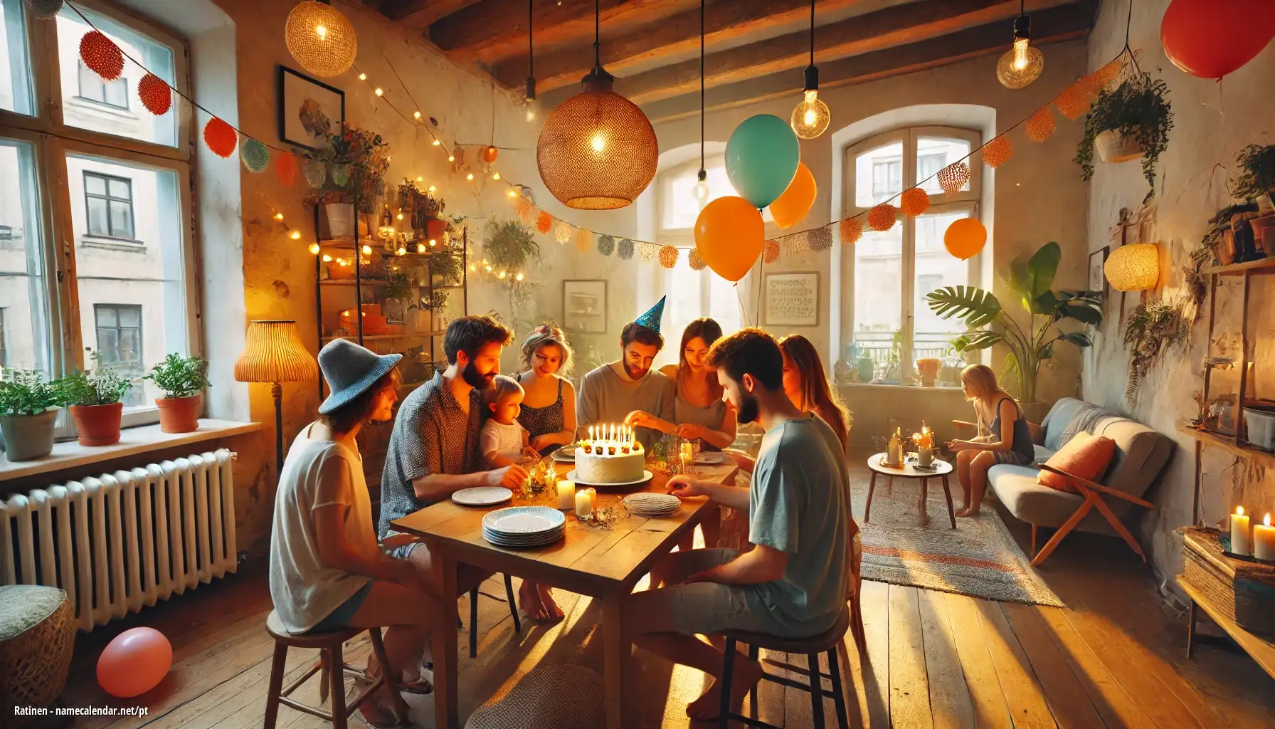 Celebração do dia do nome e nome - Ratinen