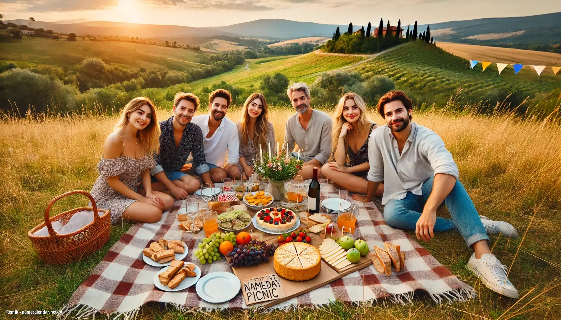 Celebração do dia do nome e nome - Remik