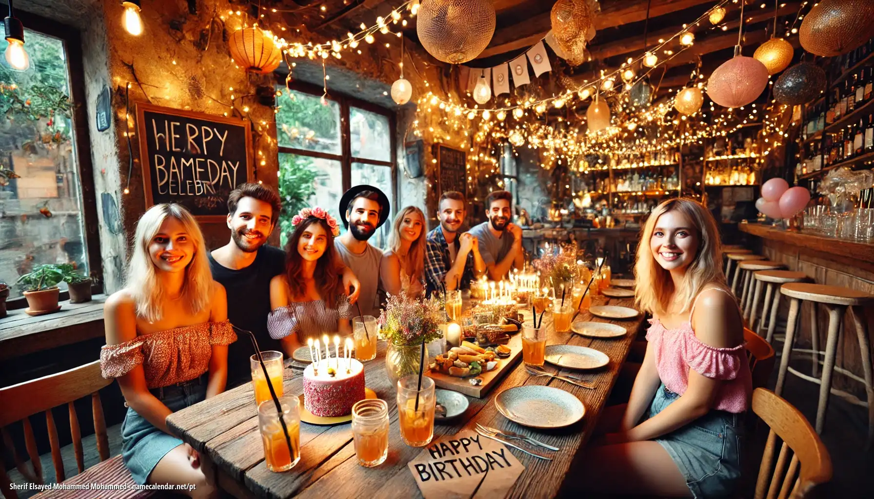 Celebração do dia do nome e nome - Sherif Elsayed Mohammed Mohammed