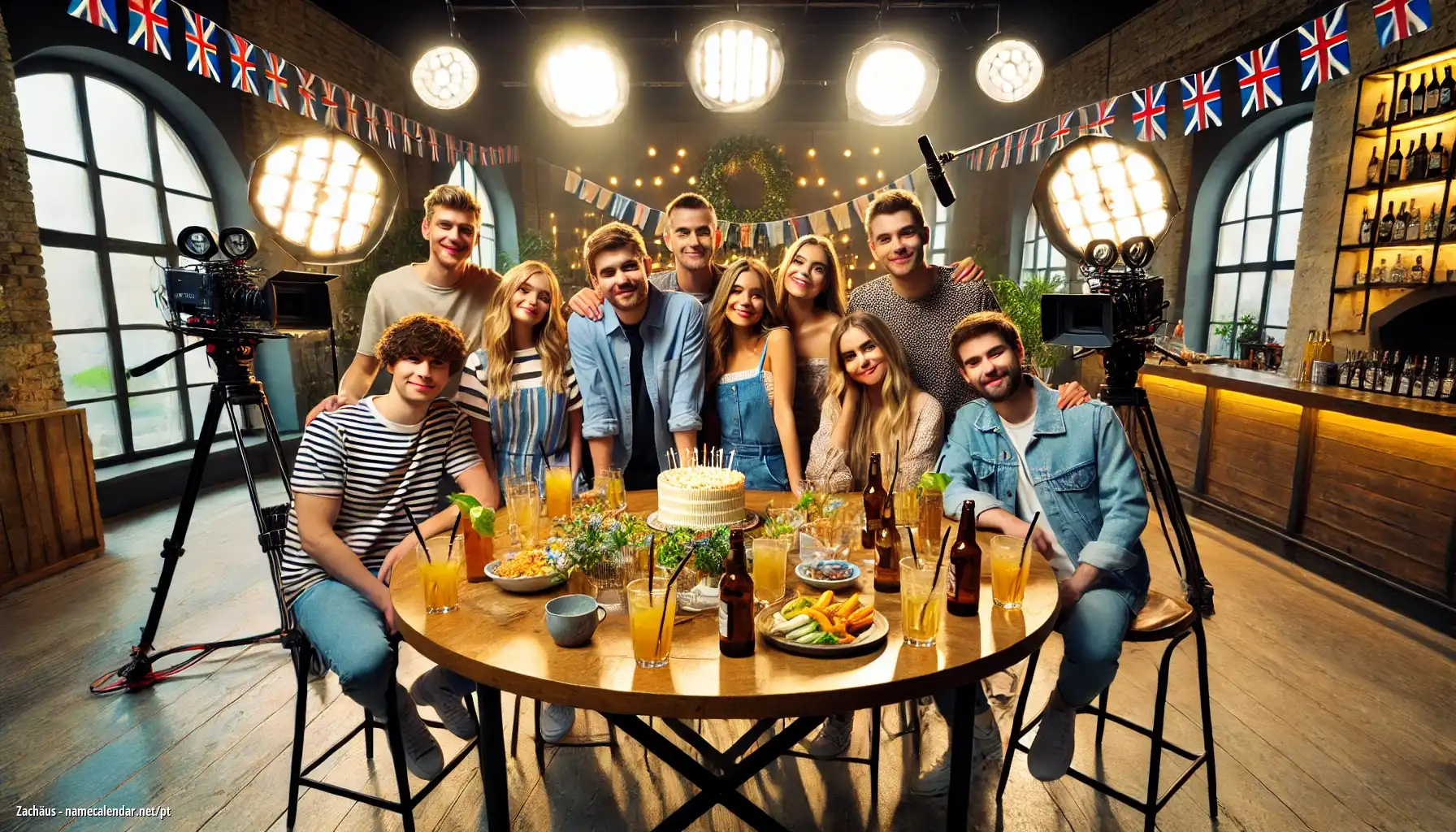 Celebração do dia do nome e nome - Zachäus