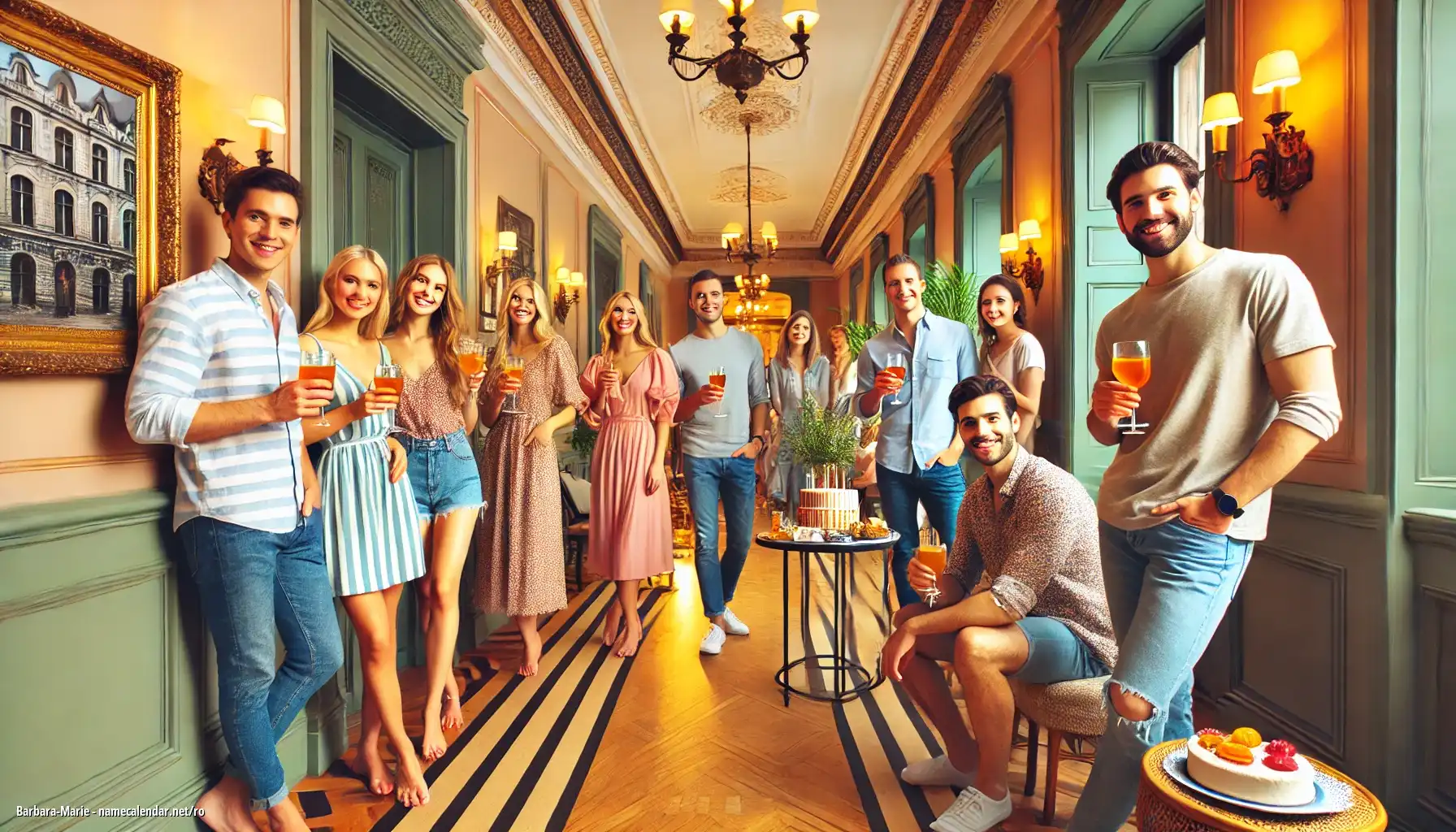 Sărbătorirea zilei onomastice și a numelui - Barbara-Marie