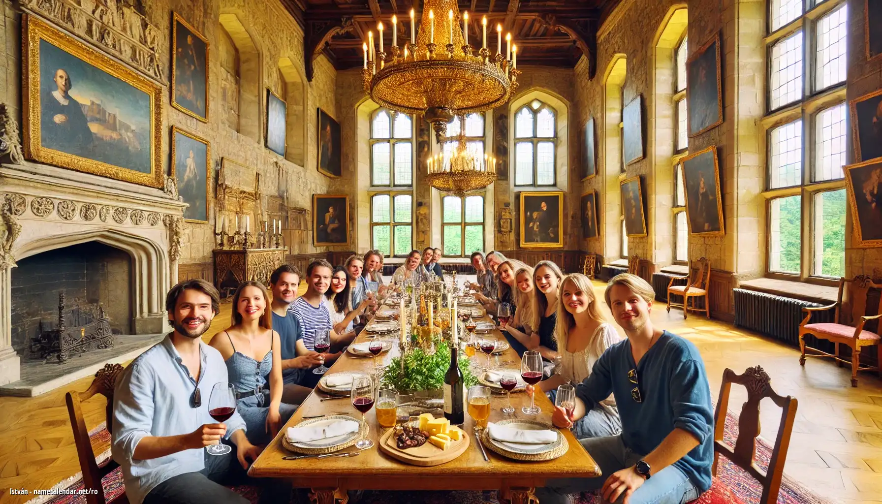 Sărbătorirea zilei onomastice și a numelui - István