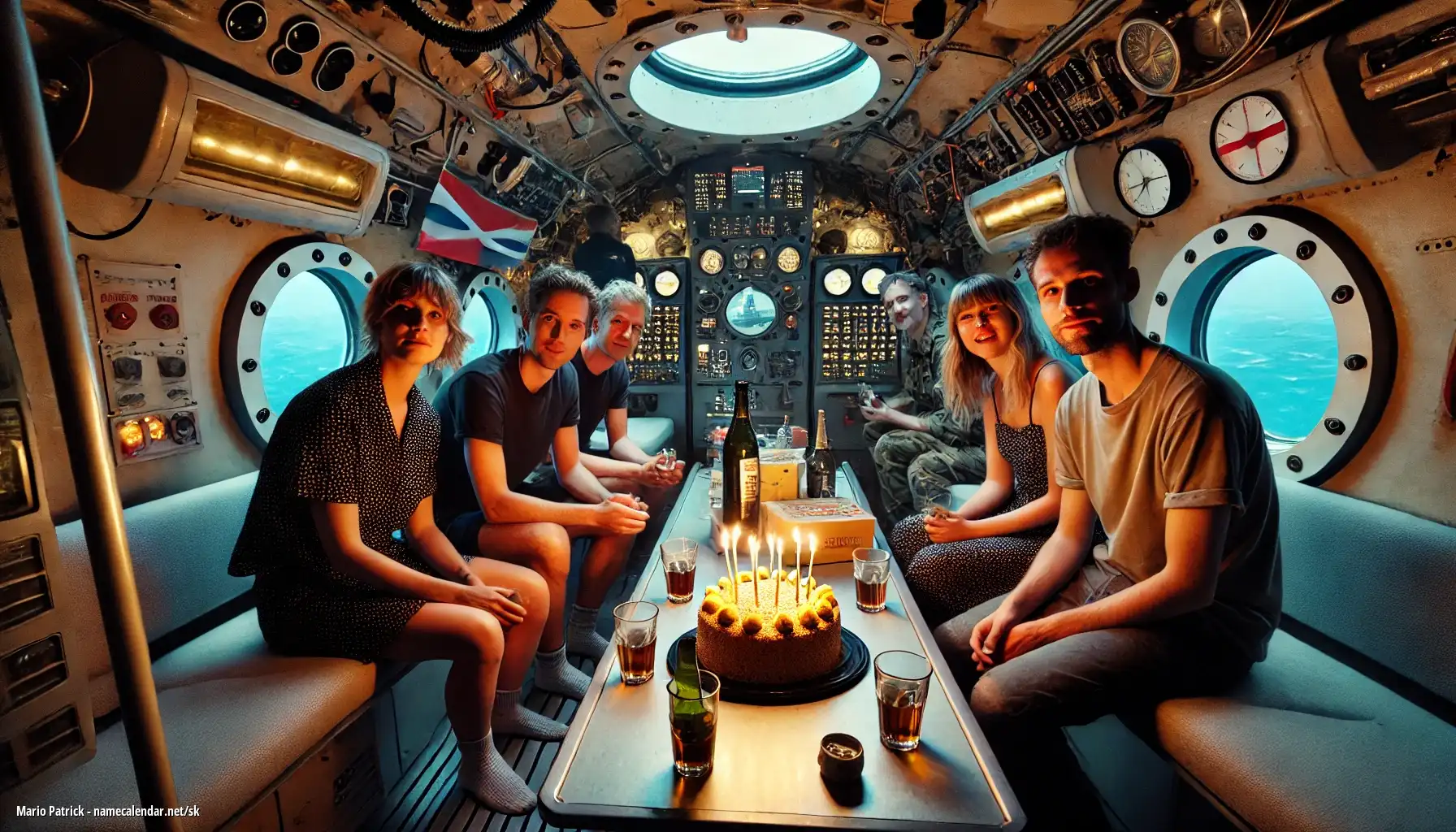 Oslava menín a mien - Mario Patrick