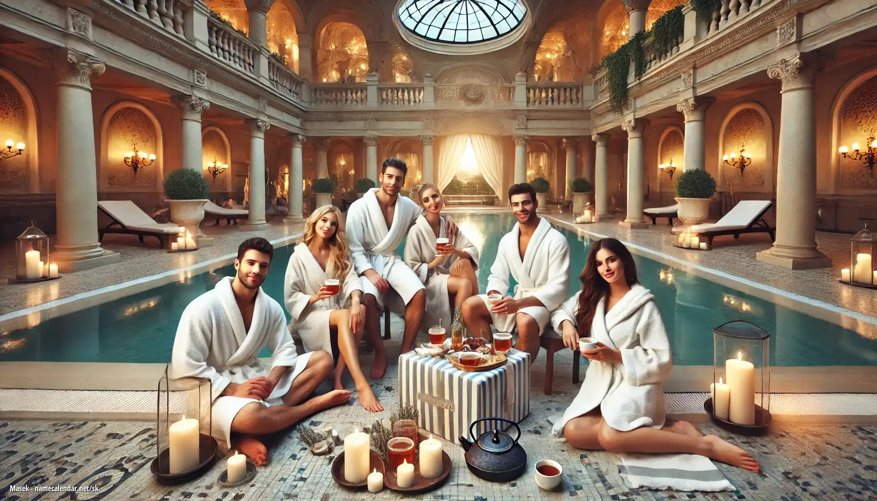 Oslava menín a mien - Masek