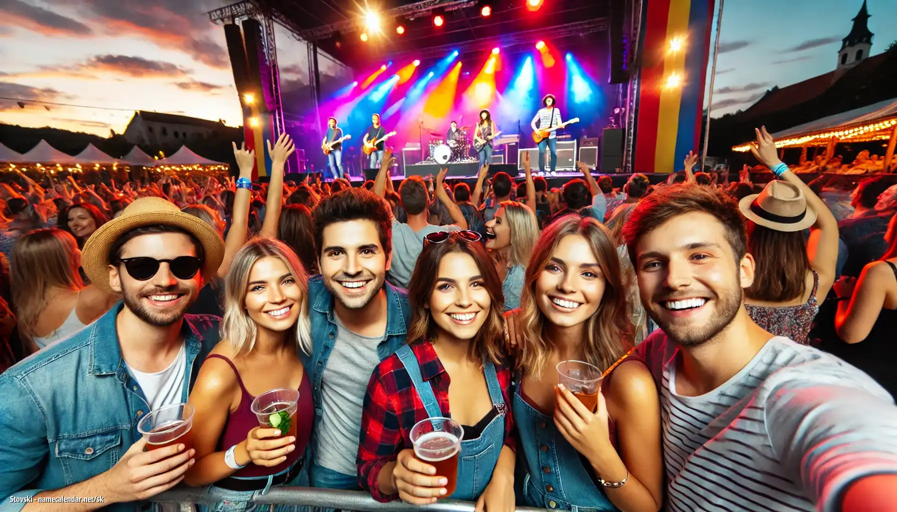 Oslava menín a mien - Stovski