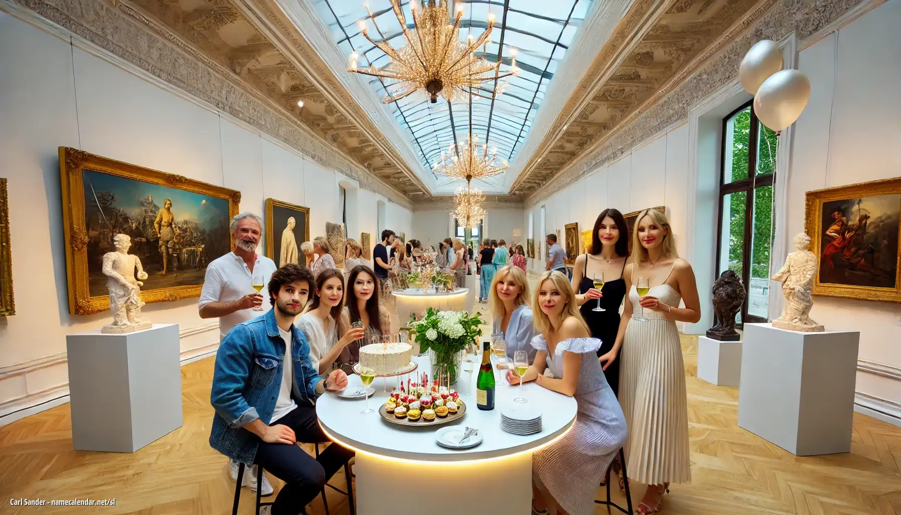 Praznovanje imendana in imena - Carl Sander