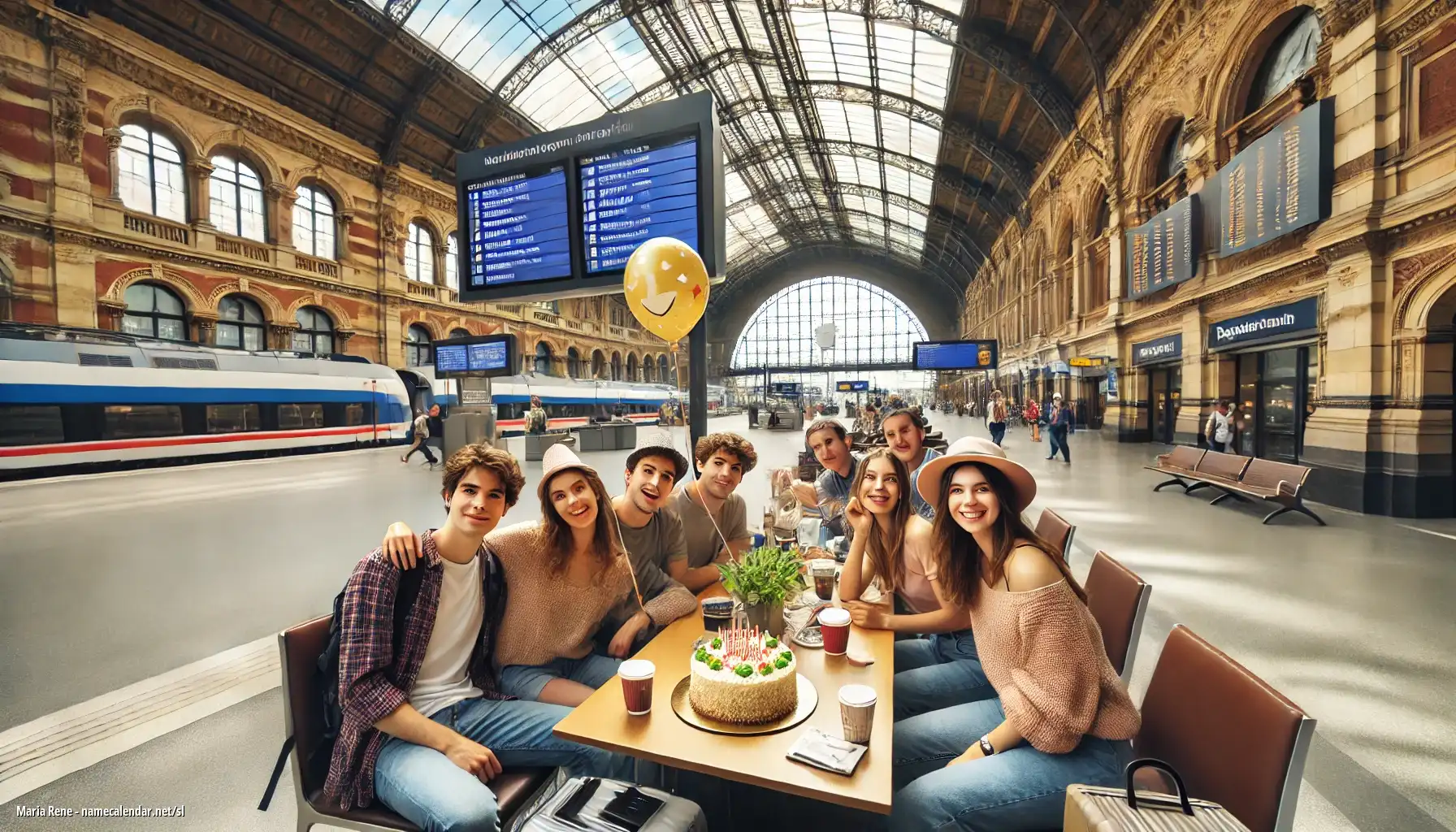 Praznovanje imendana in imena - Maria Rene