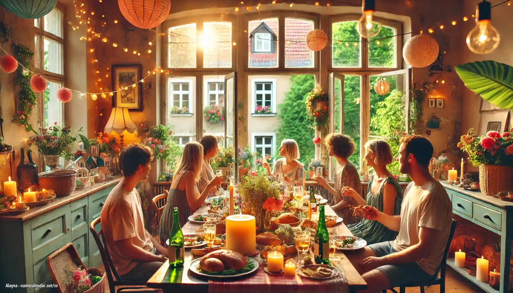 Firande av namnsdag och namn - Alayna