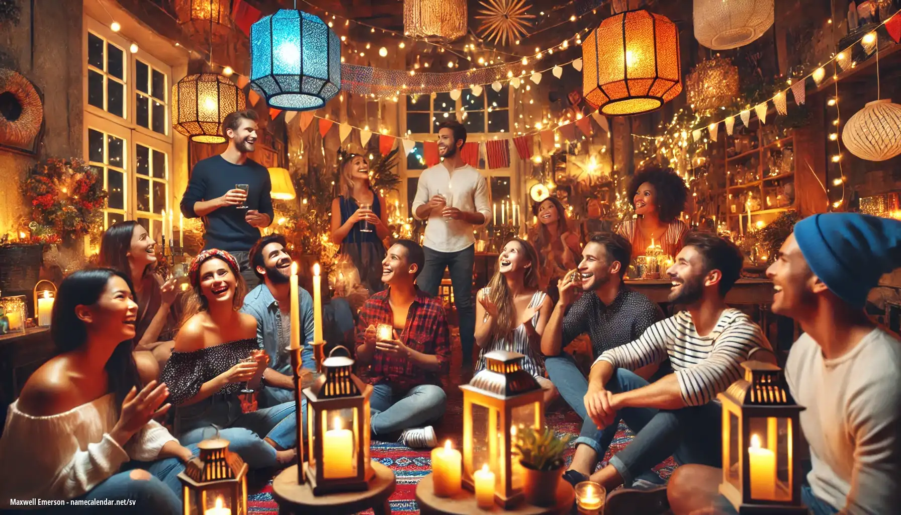 Firande av namnsdag och namn - Maxwell Emerson