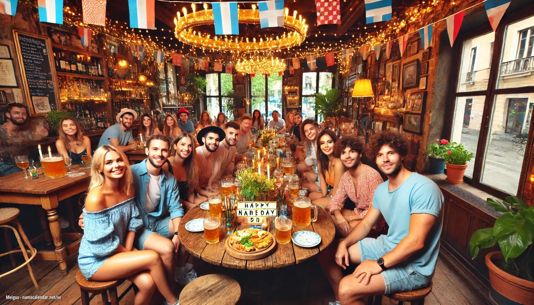 Firande av namnsdag och namn - Meigus