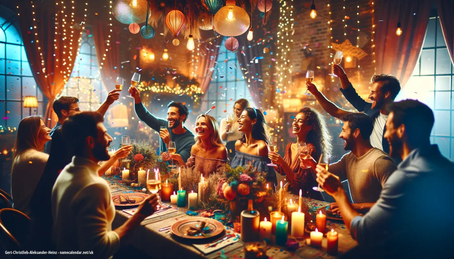 Святкування іменин та імен - Gert-Christlieb-Aleksander-Heinz