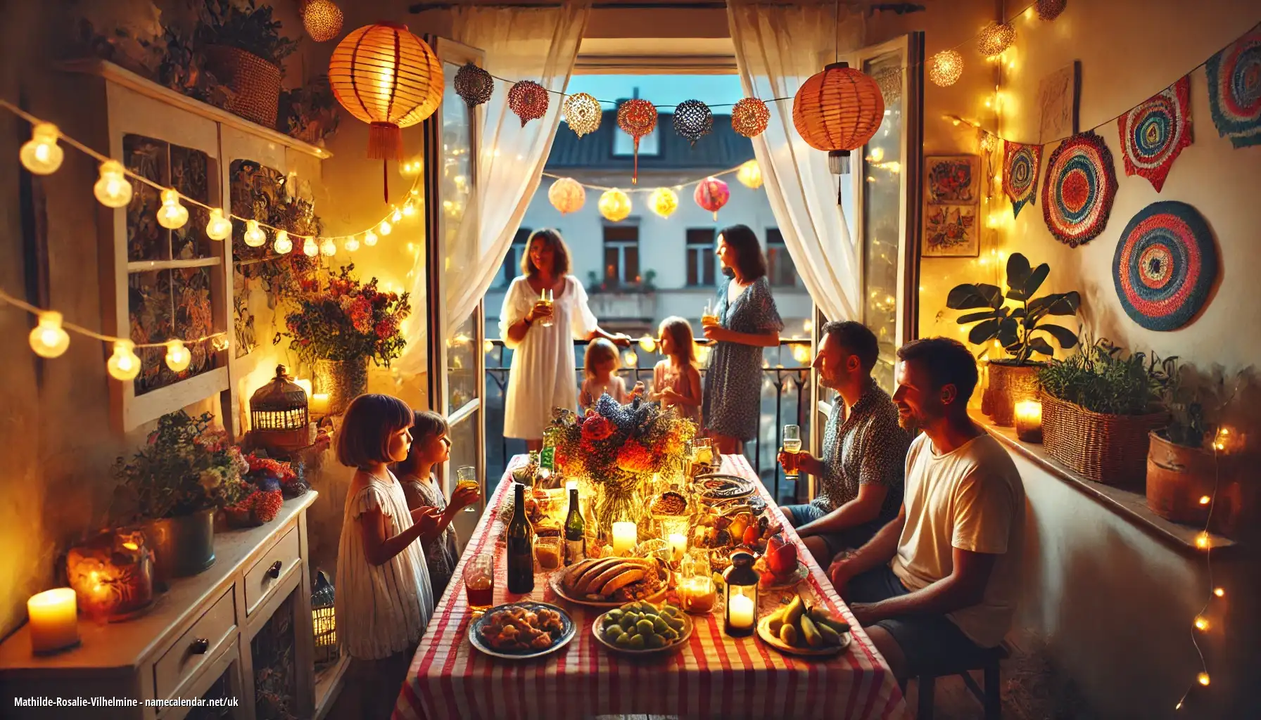 Святкування іменин та імен - Mathilde-Rosalie-Vilhelmine