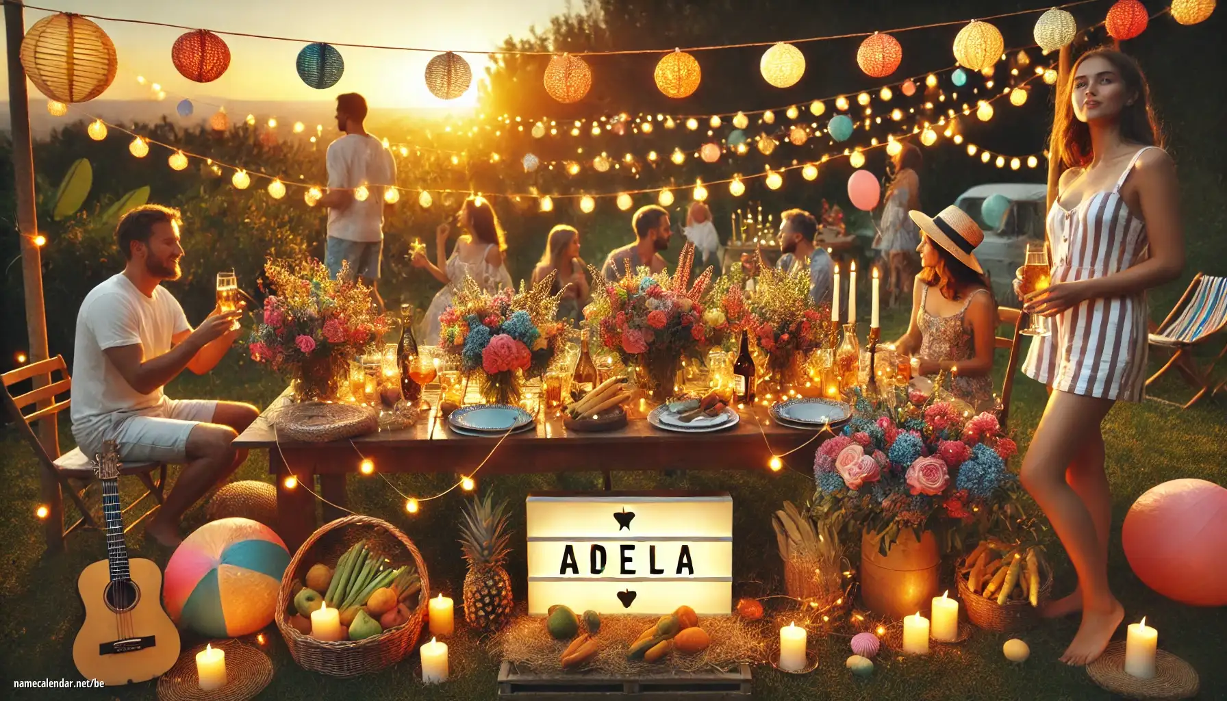 Святкаванне імянін і імянін - Adela