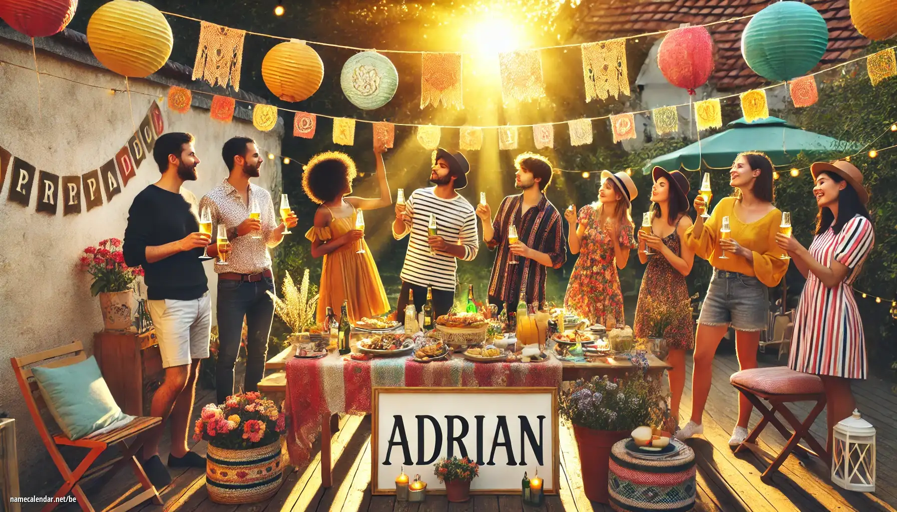 Святкаванне імянін і імянін - Adrián