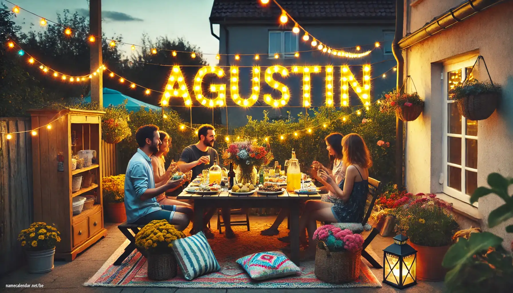 Святкаванне імянін і імянін - Agustin