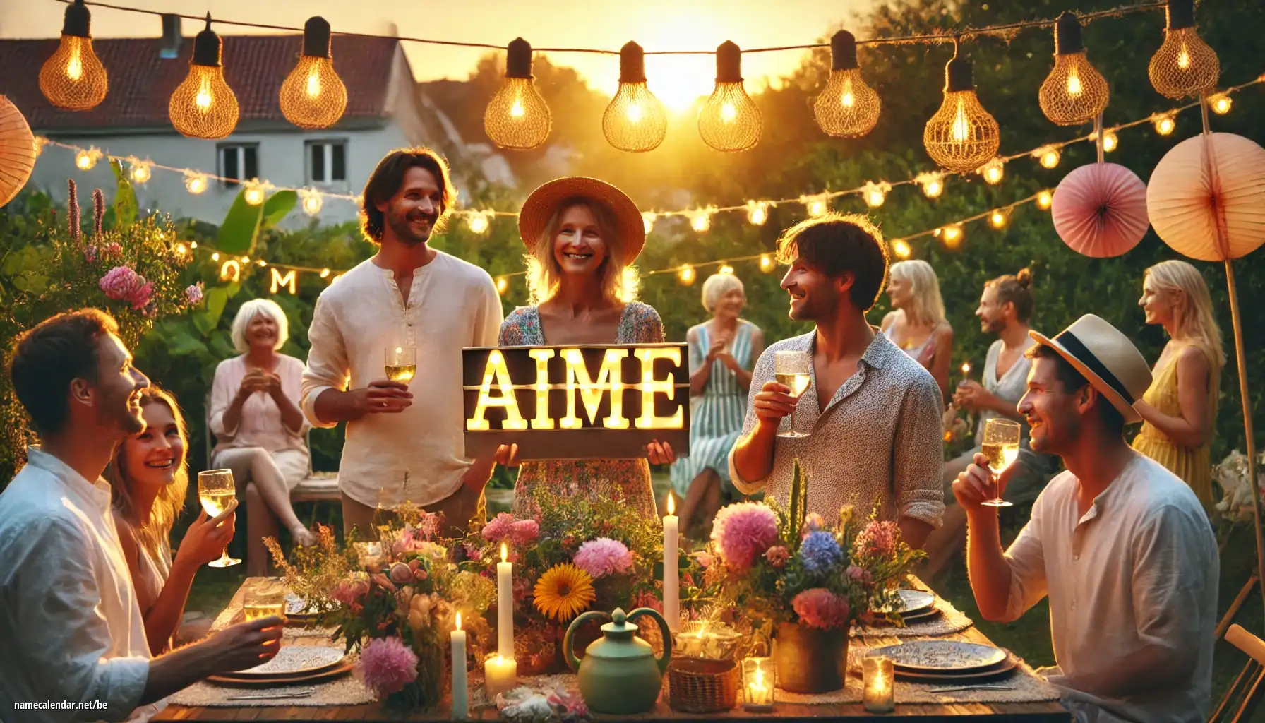 Святкаванне імянін і імянін - Aime