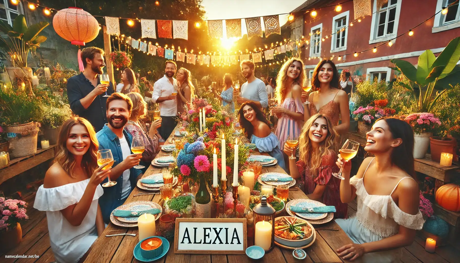 Святкаванне імянін і імянін - Alexia