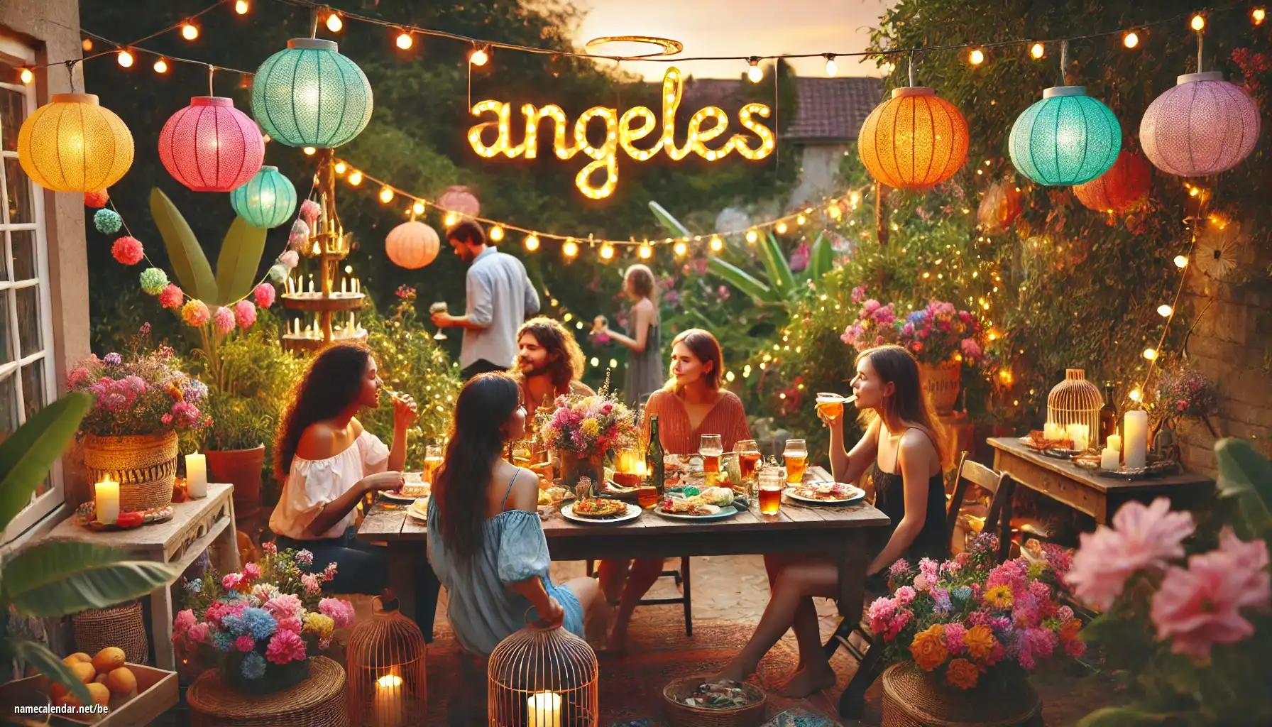 Святкаванне імянін і імянін - Angeles