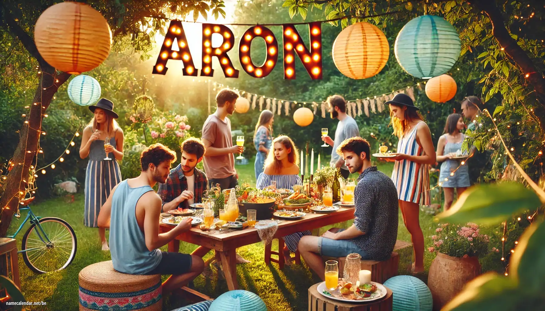 Святкаванне імянін і імянін - Aron