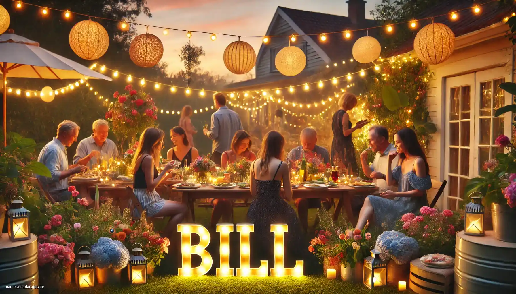 Святкаванне імянін і імянін - Bill