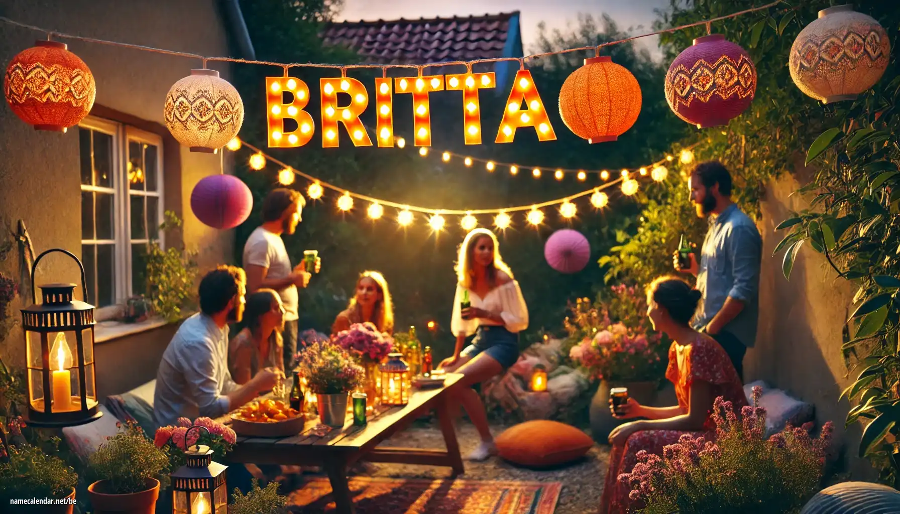 Святкаванне імянін і імянін - Britta