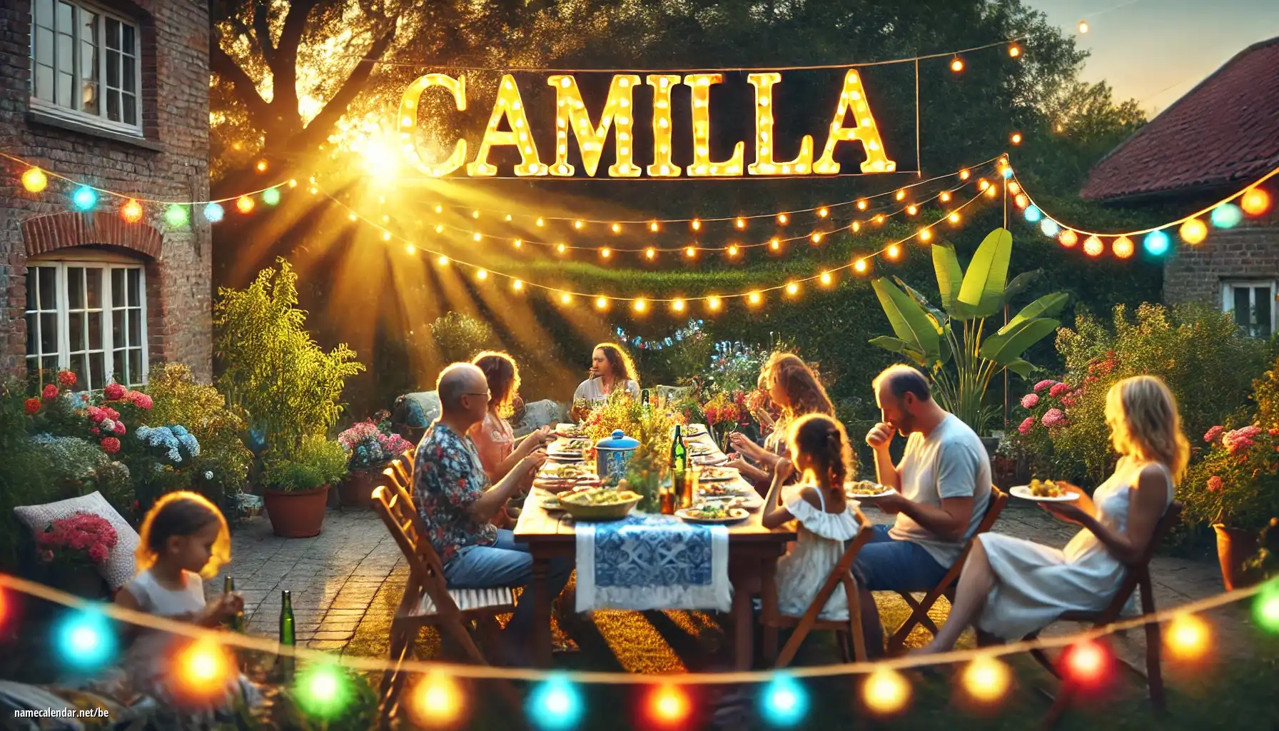 Святкаванне імянін і імянін - Camilla