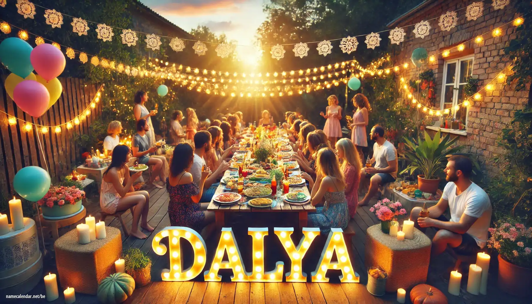 Святкаванне імянін і імянін - Dalya