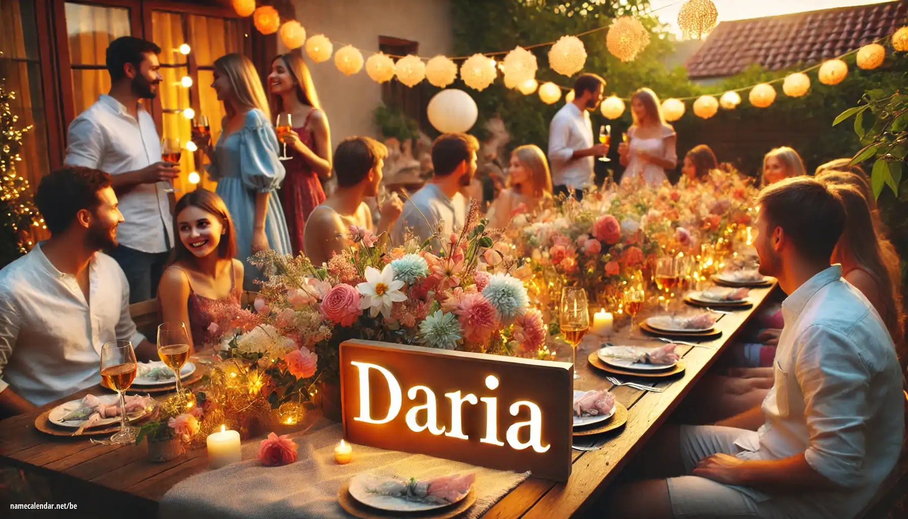 Святкаванне імянін і імянін - Daria