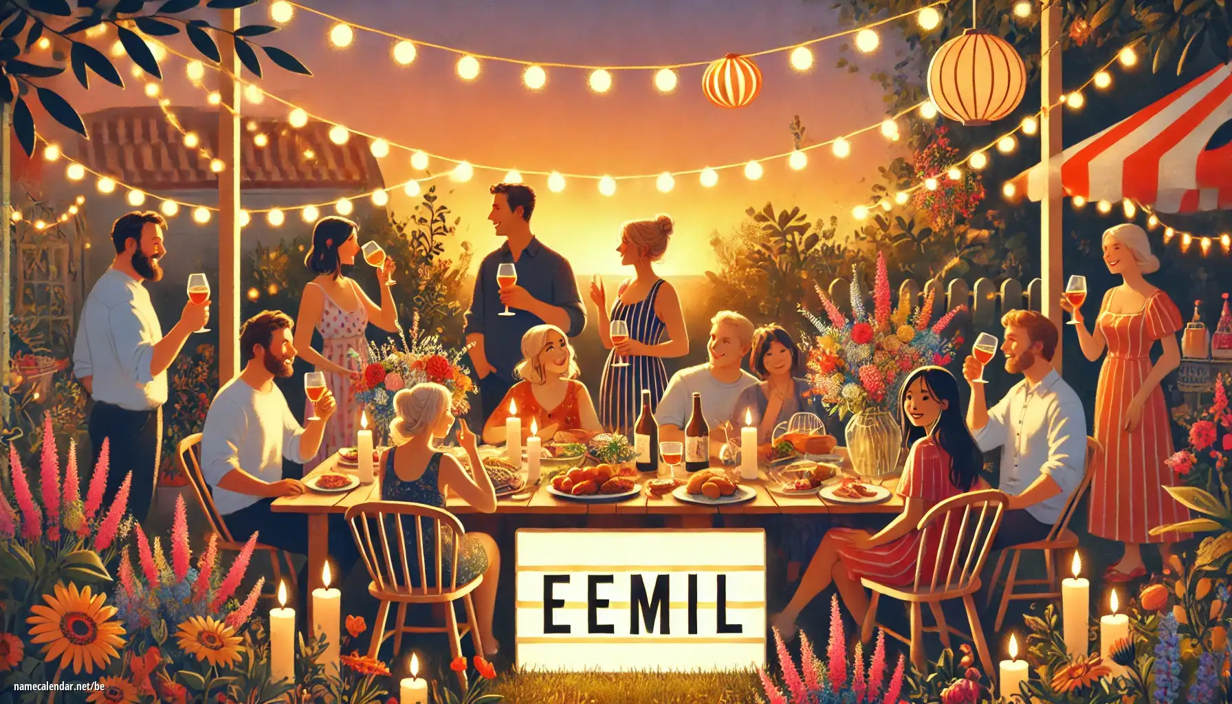 Святкаванне імянін і імянін - Eemil