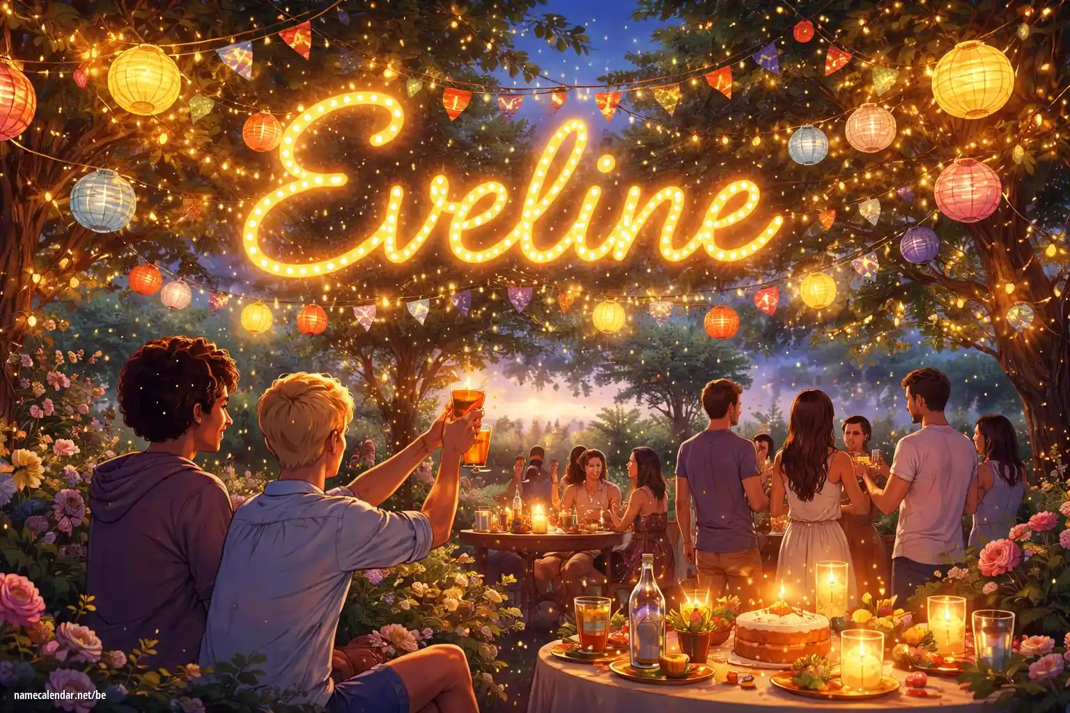 Святкаванне імянін і імянін - Eveline