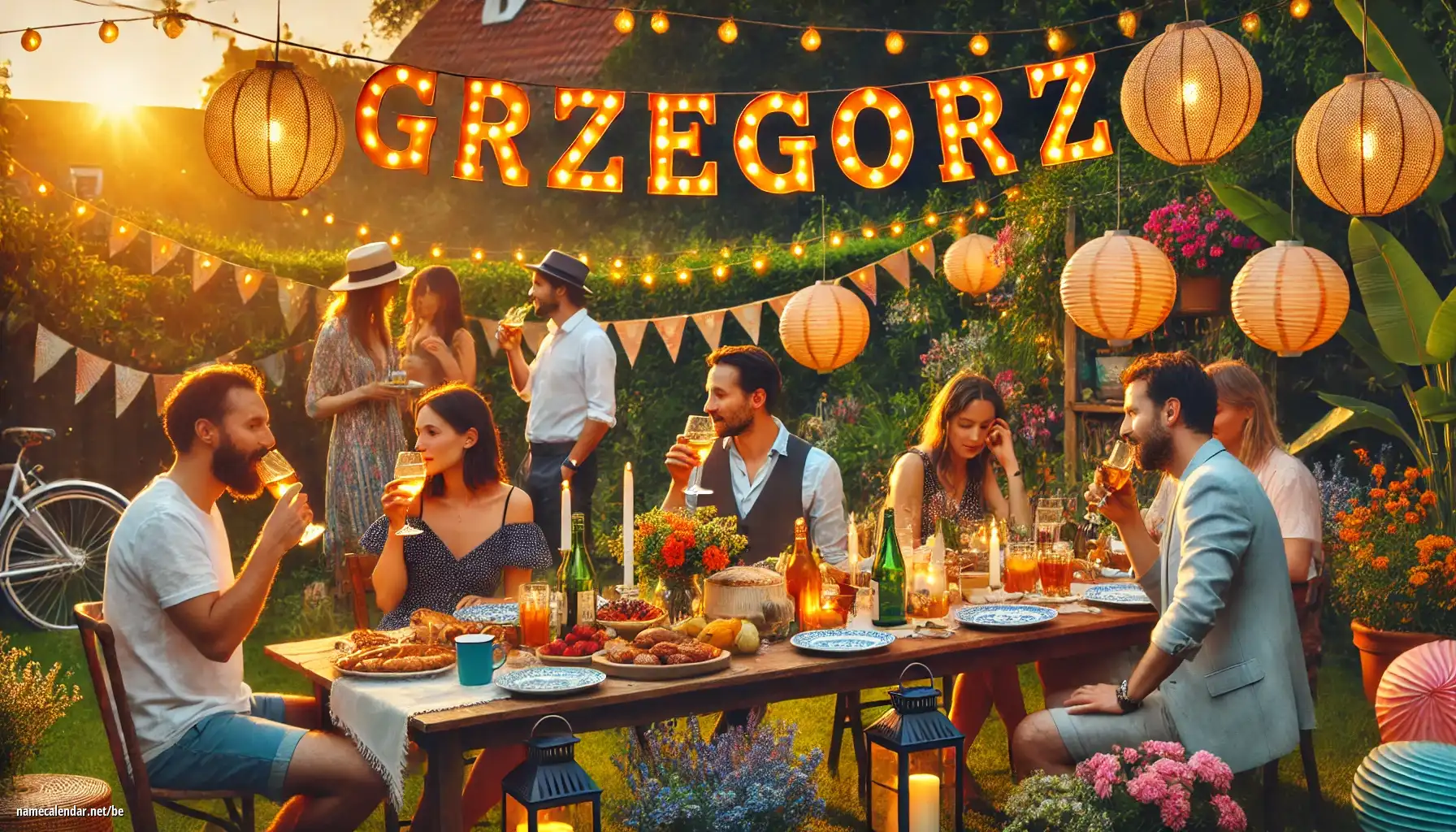 Святкаванне імянін і імянін - Grzegorz