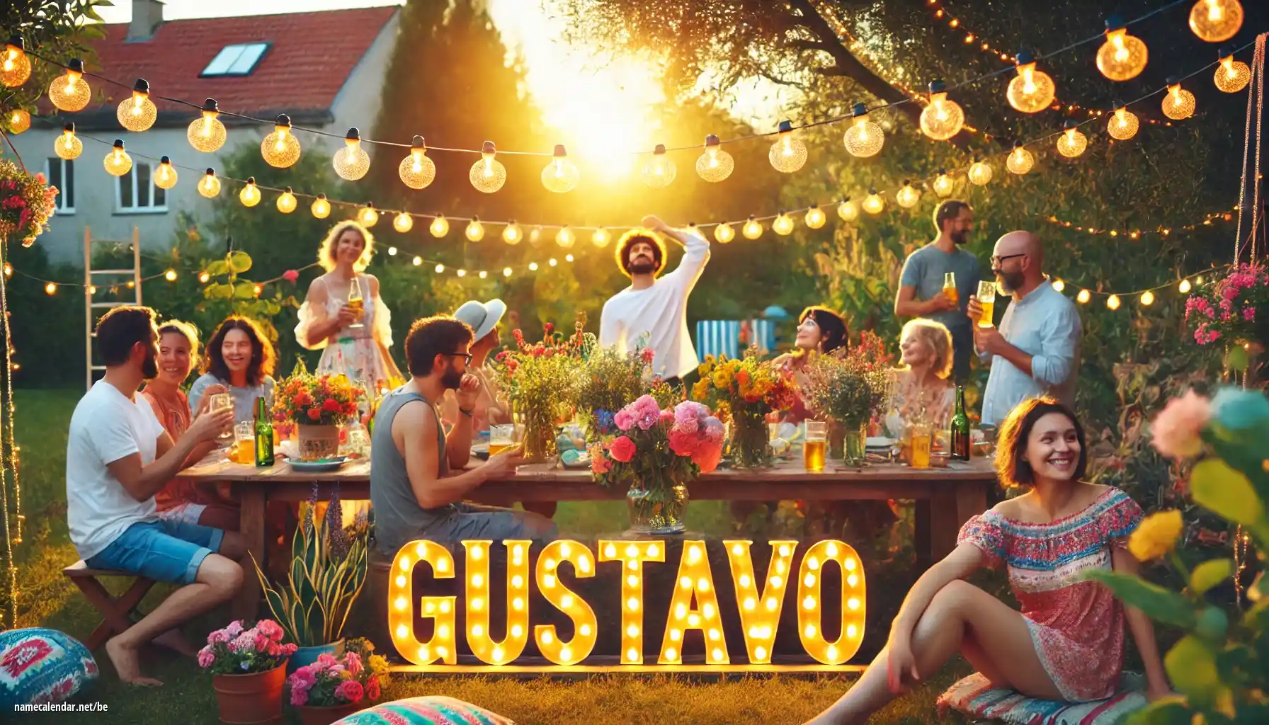 Святкаванне імянін і імянін - Gustavo