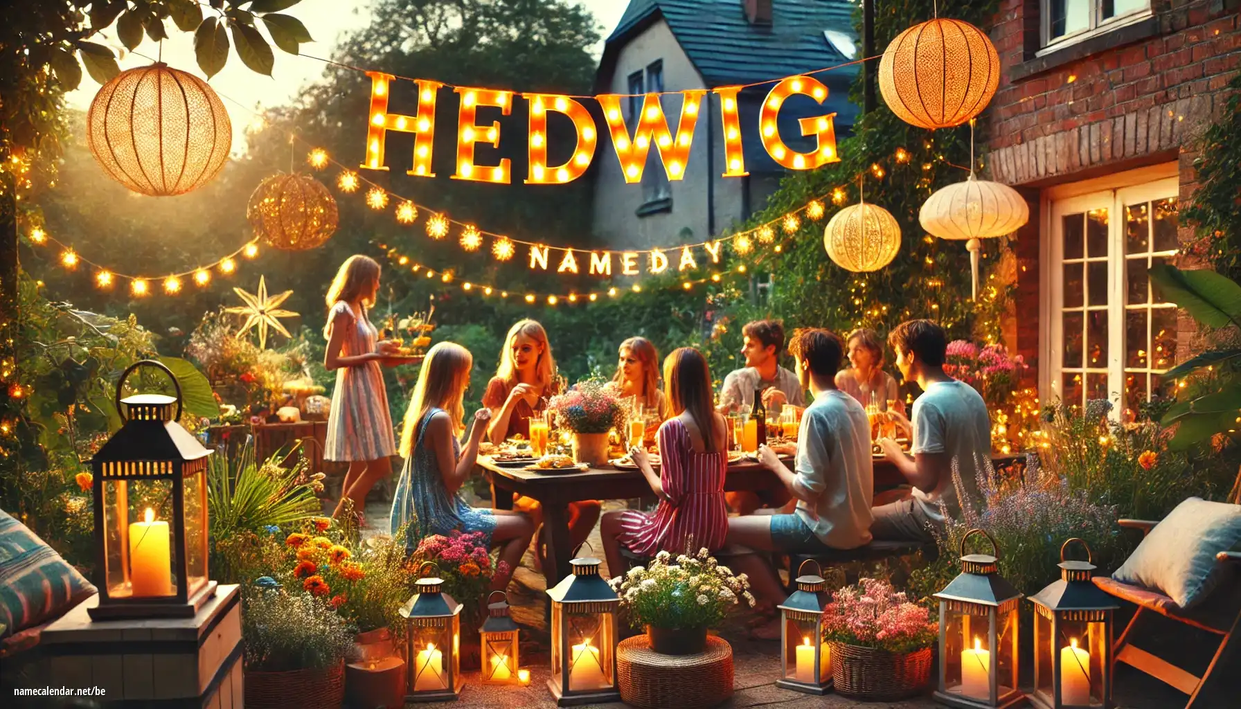 Святкаванне імянін і імянін - Hedwig