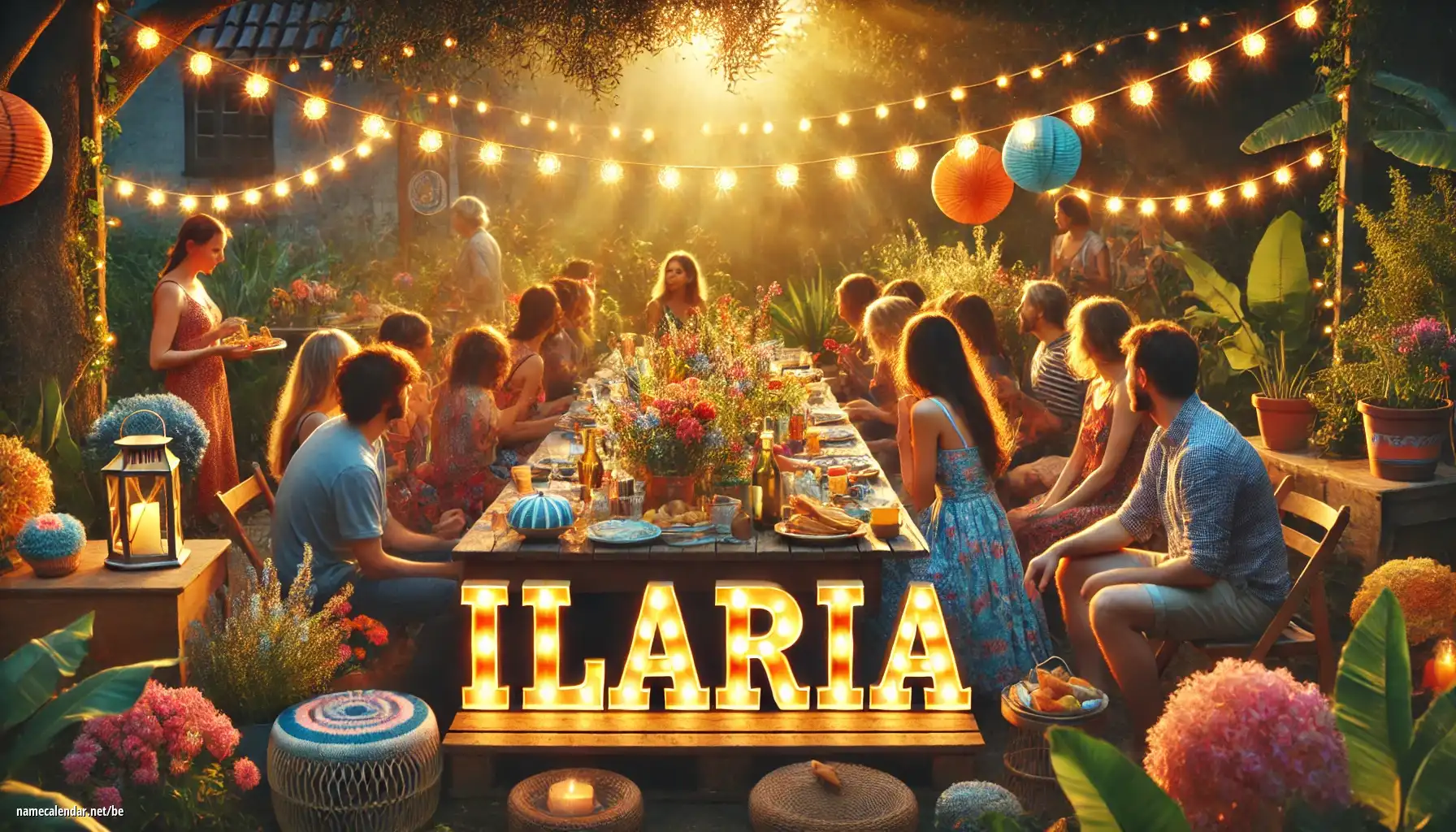 Святкаванне імянін і імянін - Ilaria