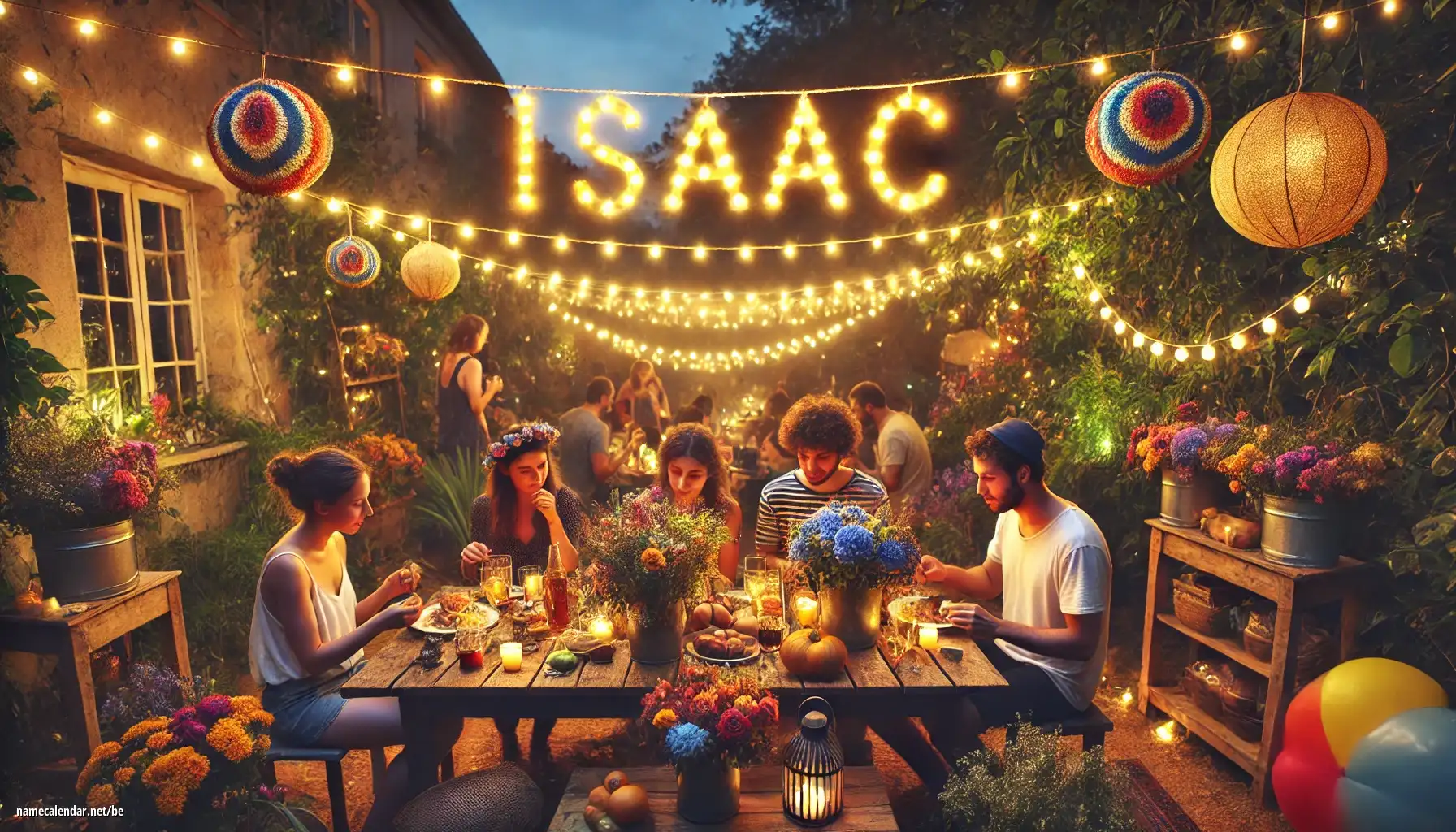 Святкаванне імянін і імянін - Isaac