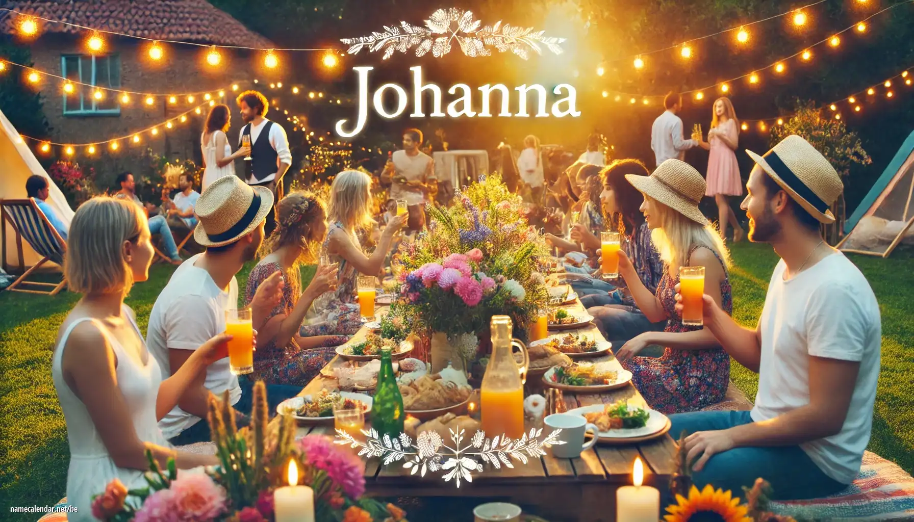 Святкаванне імянін і імянін - Johanna