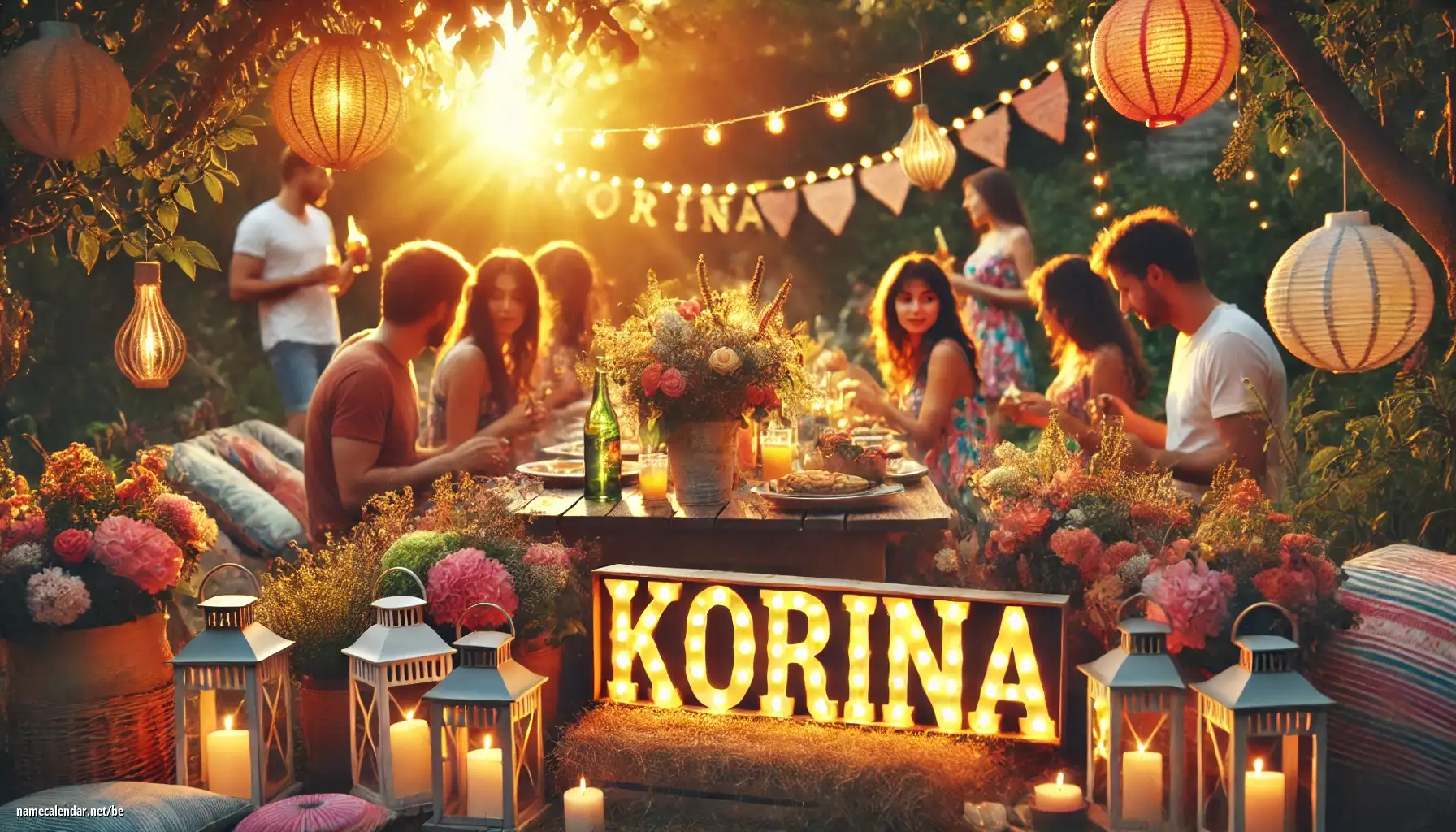 Святкаванне імянін і імянін - Korina