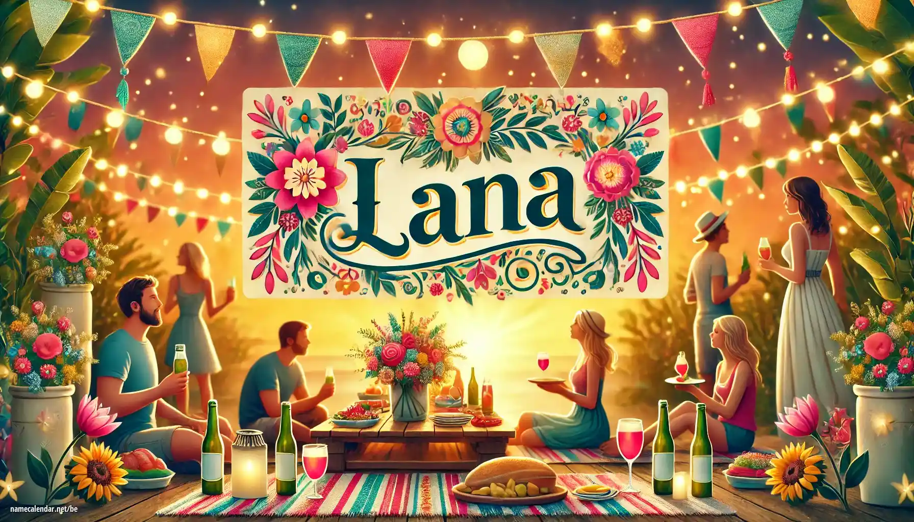 Святкаванне імянін і імянін - Lana