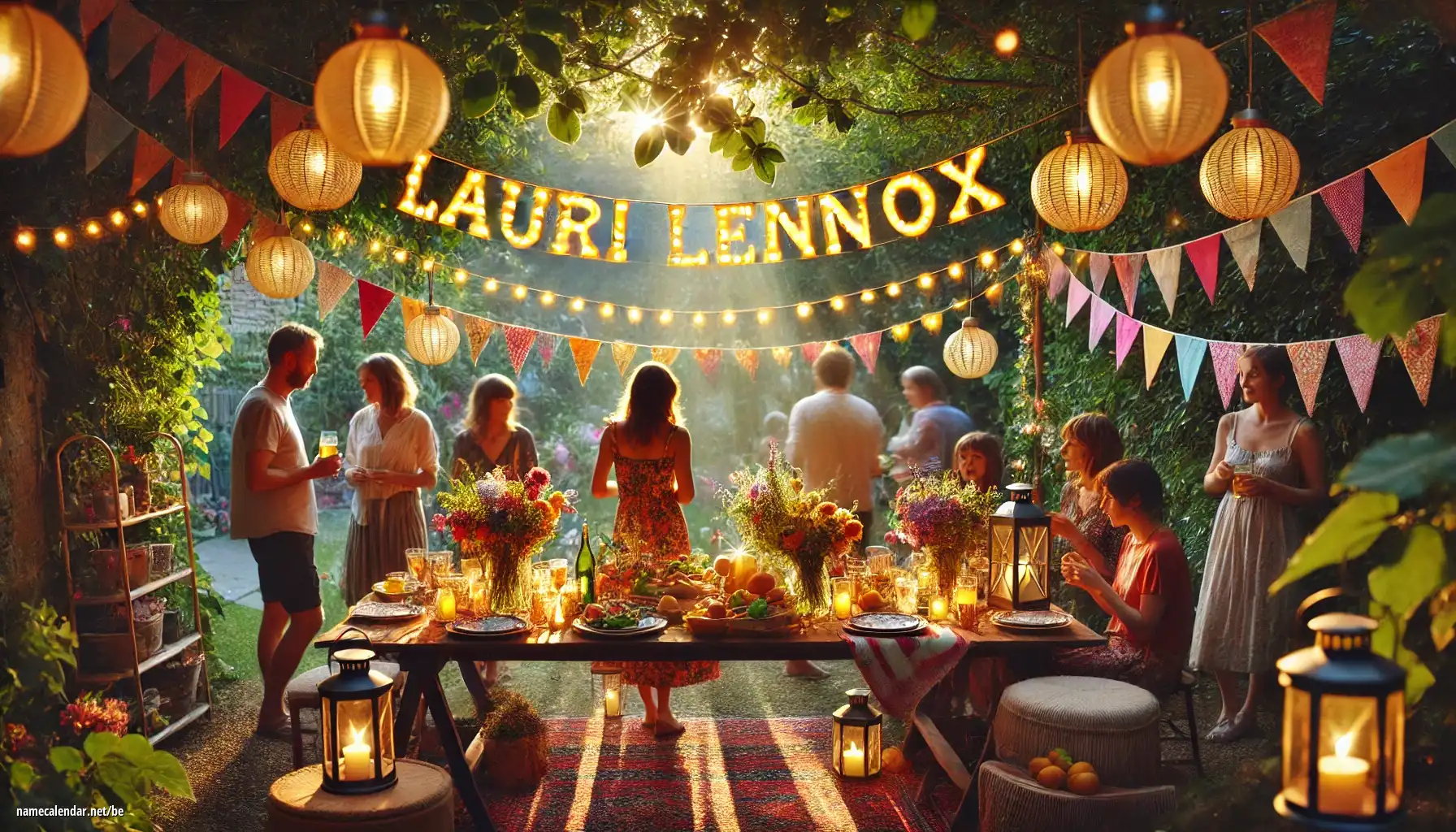 Святкаванне імянін і імянін - Lauri Lennox