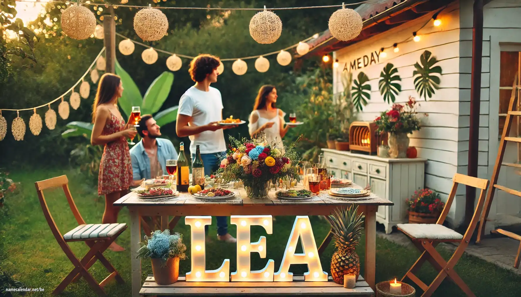 Святкаванне імянін і імянін - Léa