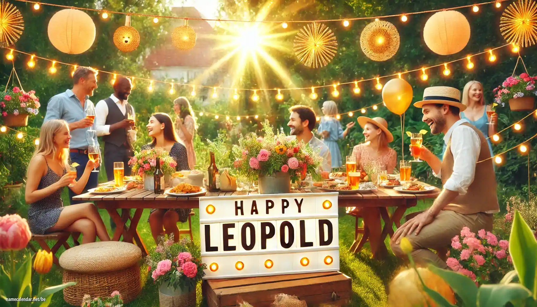 Святкаванне імянін і імянін - Leopold