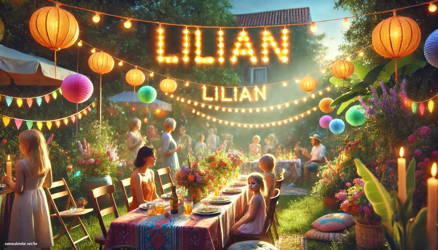 Святкаванне імянін і імянін - Lilian