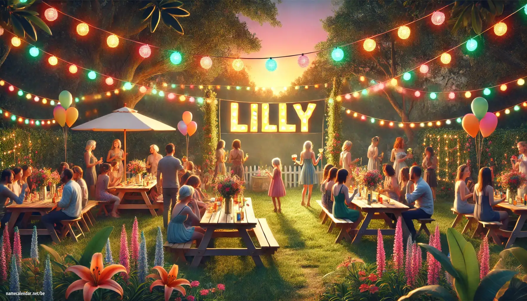 Святкаванне імянін і імянін - Lilly