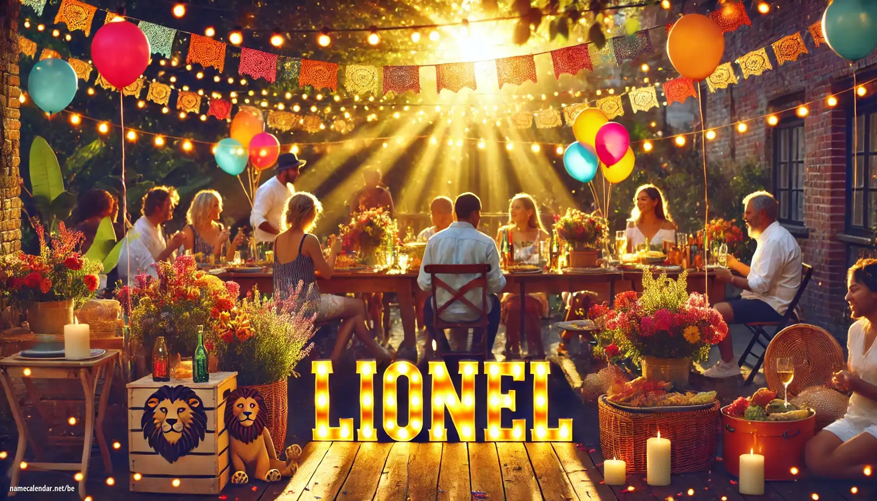 Святкаванне імянін і імянін - Lionel