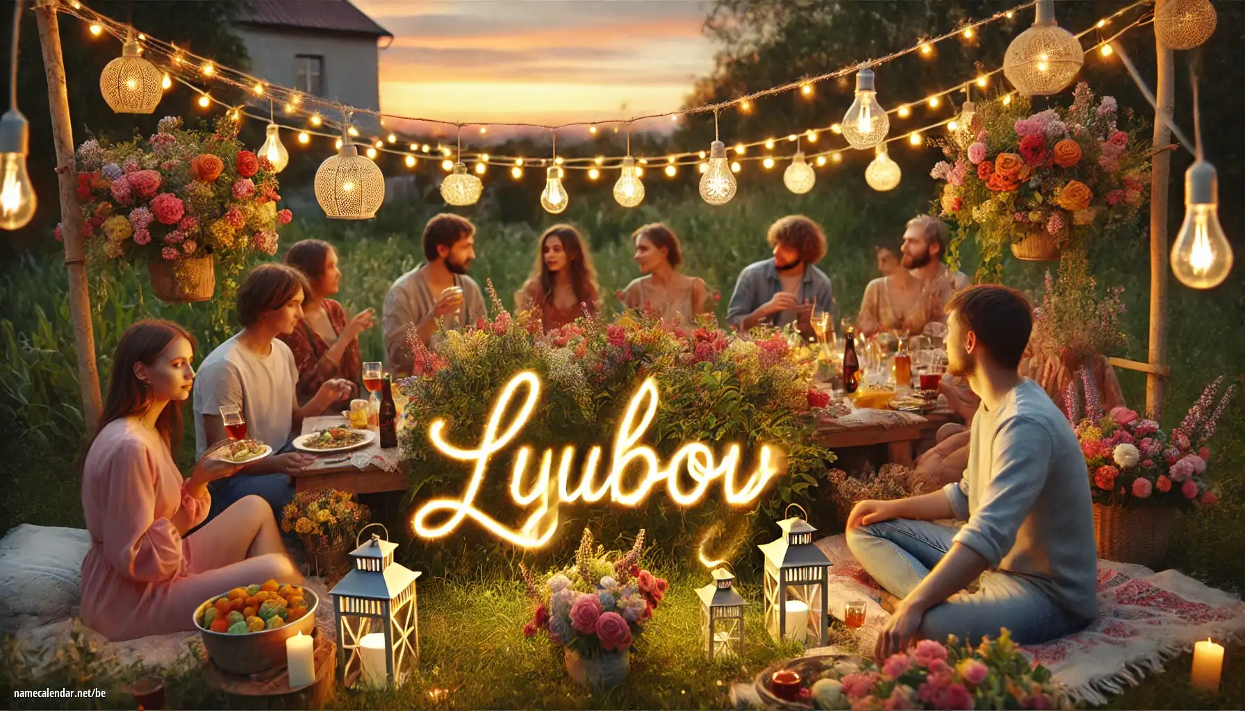 Святкаванне імянін і імянін - Lyubov