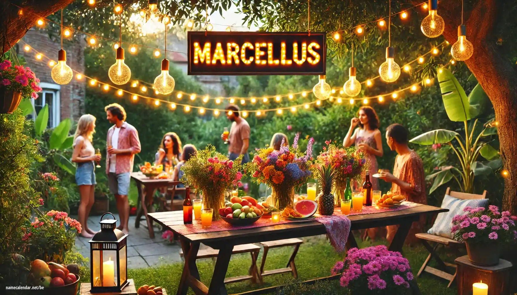 Святкаванне імянін і імянін - Marcellus