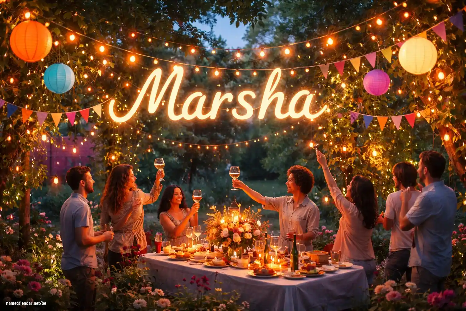 Святкаванне імянін і імянін - Marsha