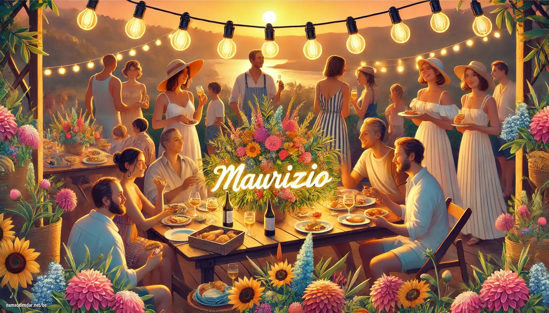 Святкаванне імянін і імянін - Maurizio